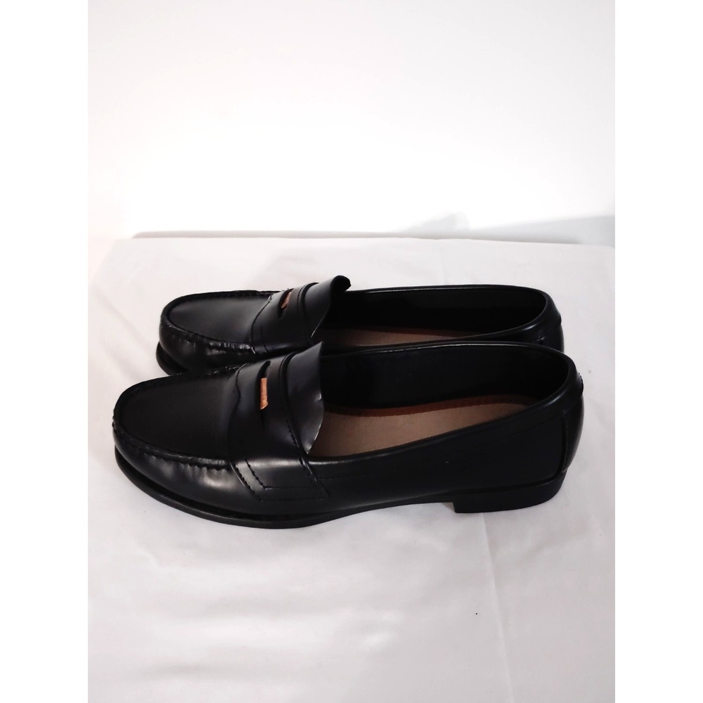 Eastland Women's 7.5 M Black Leather Classic Penny Loafers Slip‑On Dress Casual - Picture 13 of 16